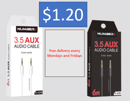 3.5 Aux Audio Cable